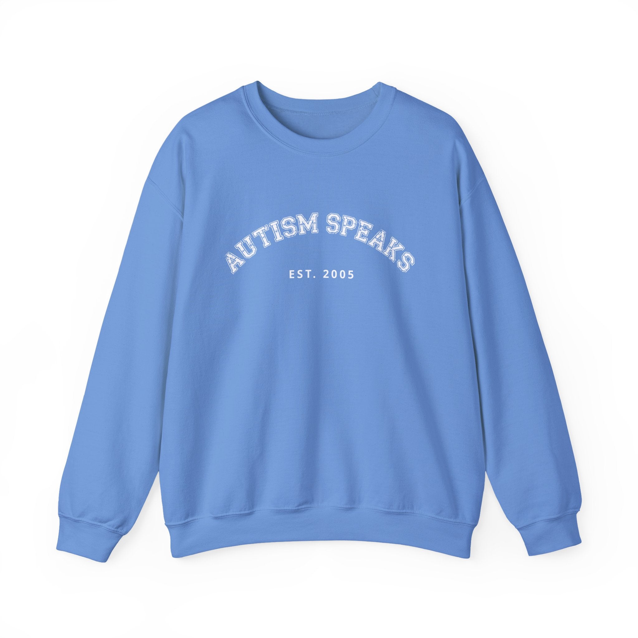 Autism Speaks Established 2005 Crewneck Sweatshirt