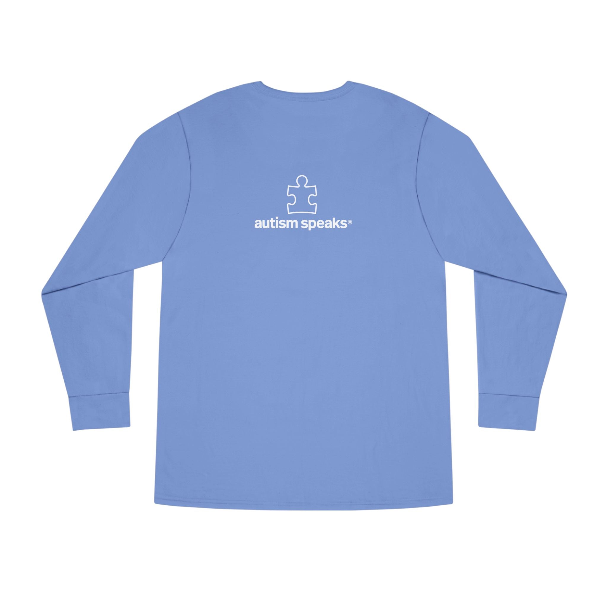 Autism Speaks Established 2005 Adult Long Sleeve Tee