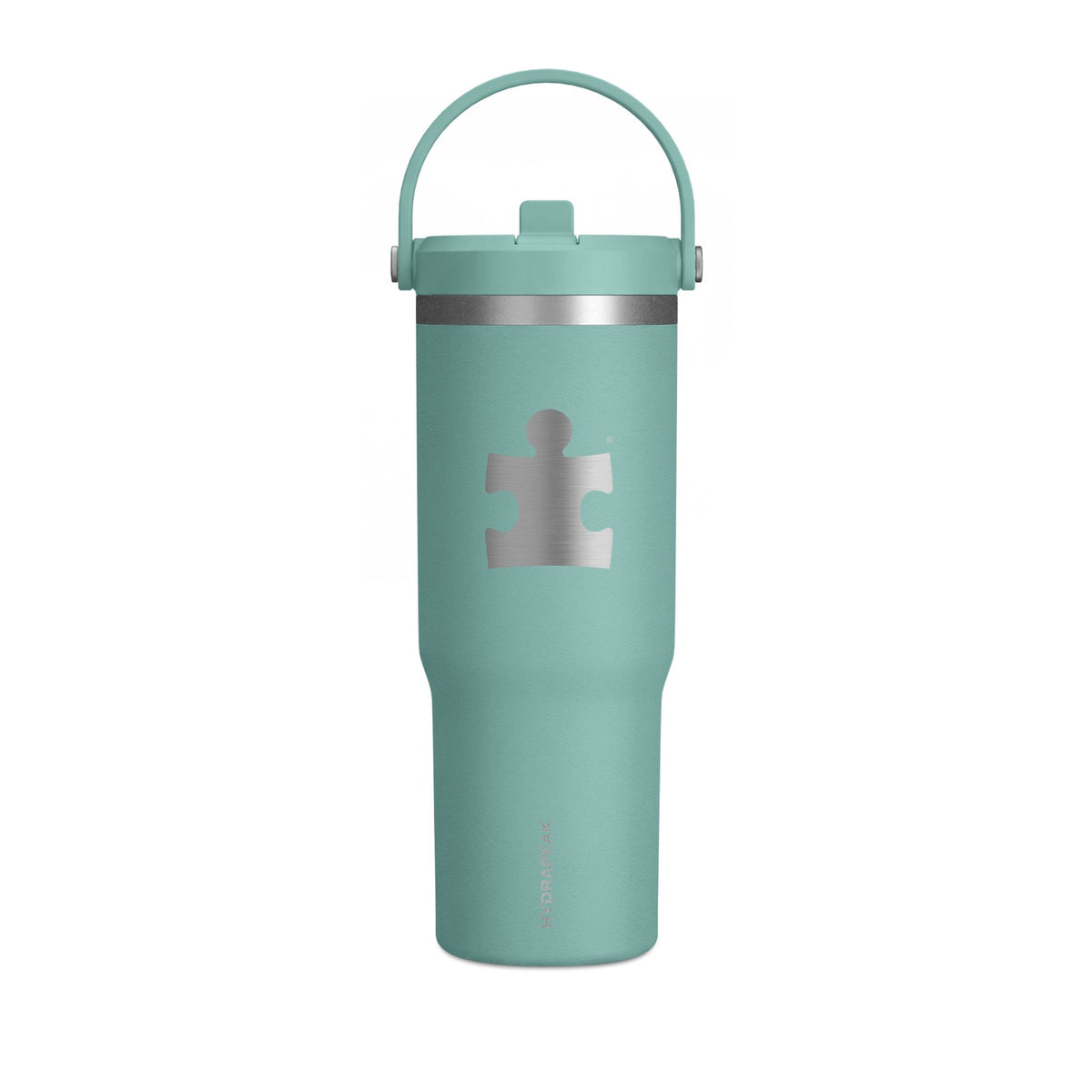 32oz Autism Speaks Puzzle Piece Travel Tumbler
