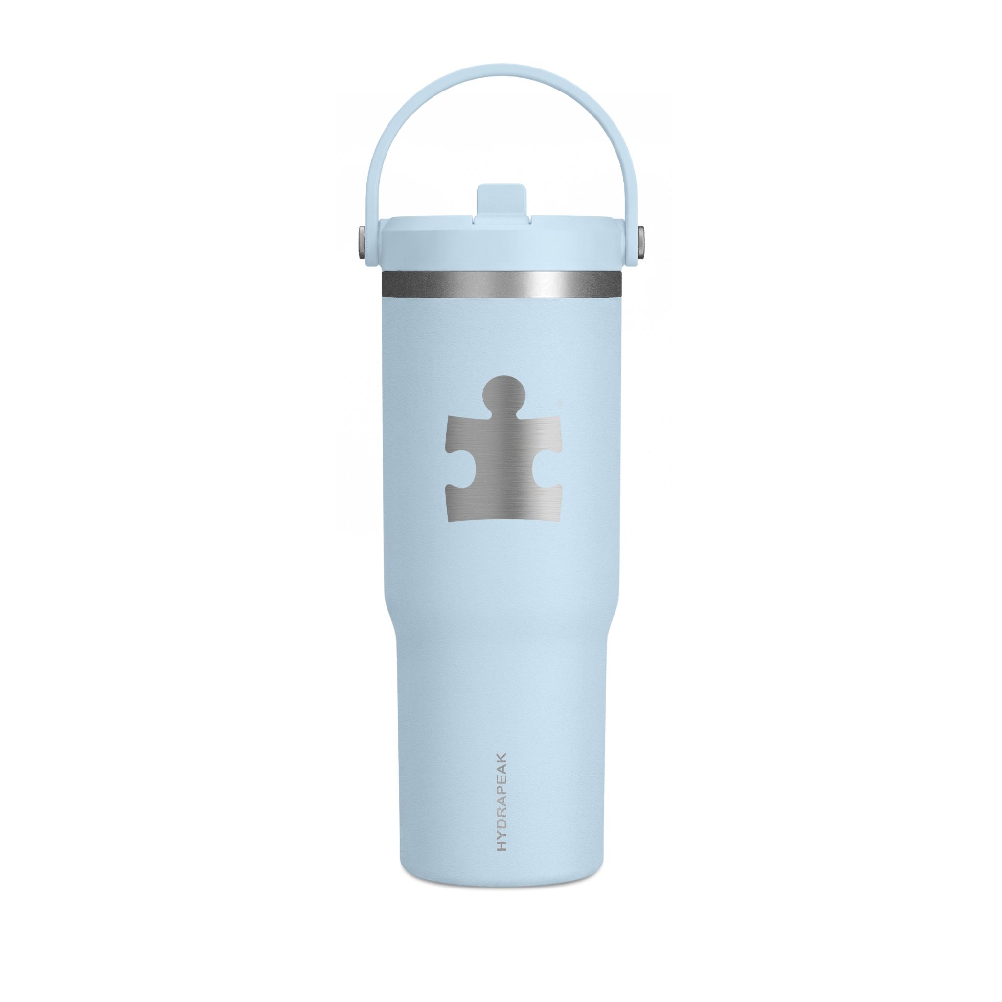 32oz Autism Speaks Puzzle Piece Travel Tumbler