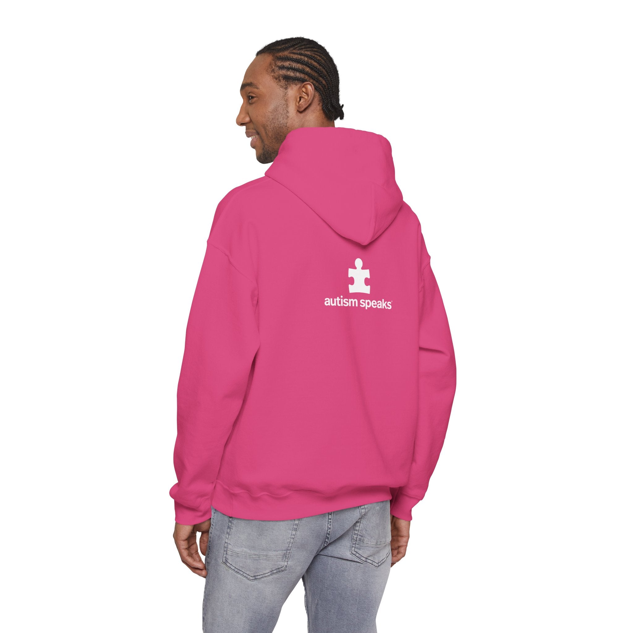 Autism Speaks Established 2005 Classic Heavy Blend Hooded Sweatshirt