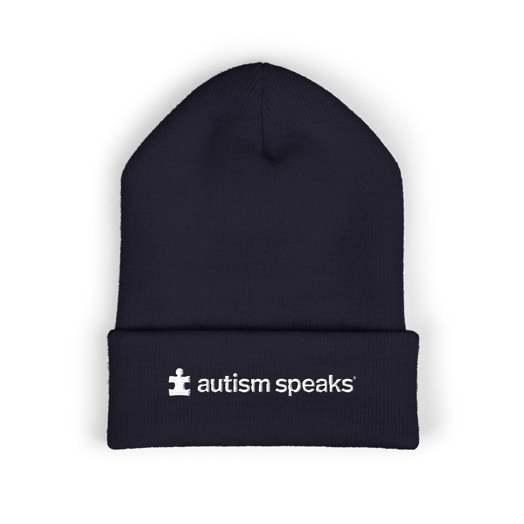 Autism Speaks Embroidered Cuffed Beanie
