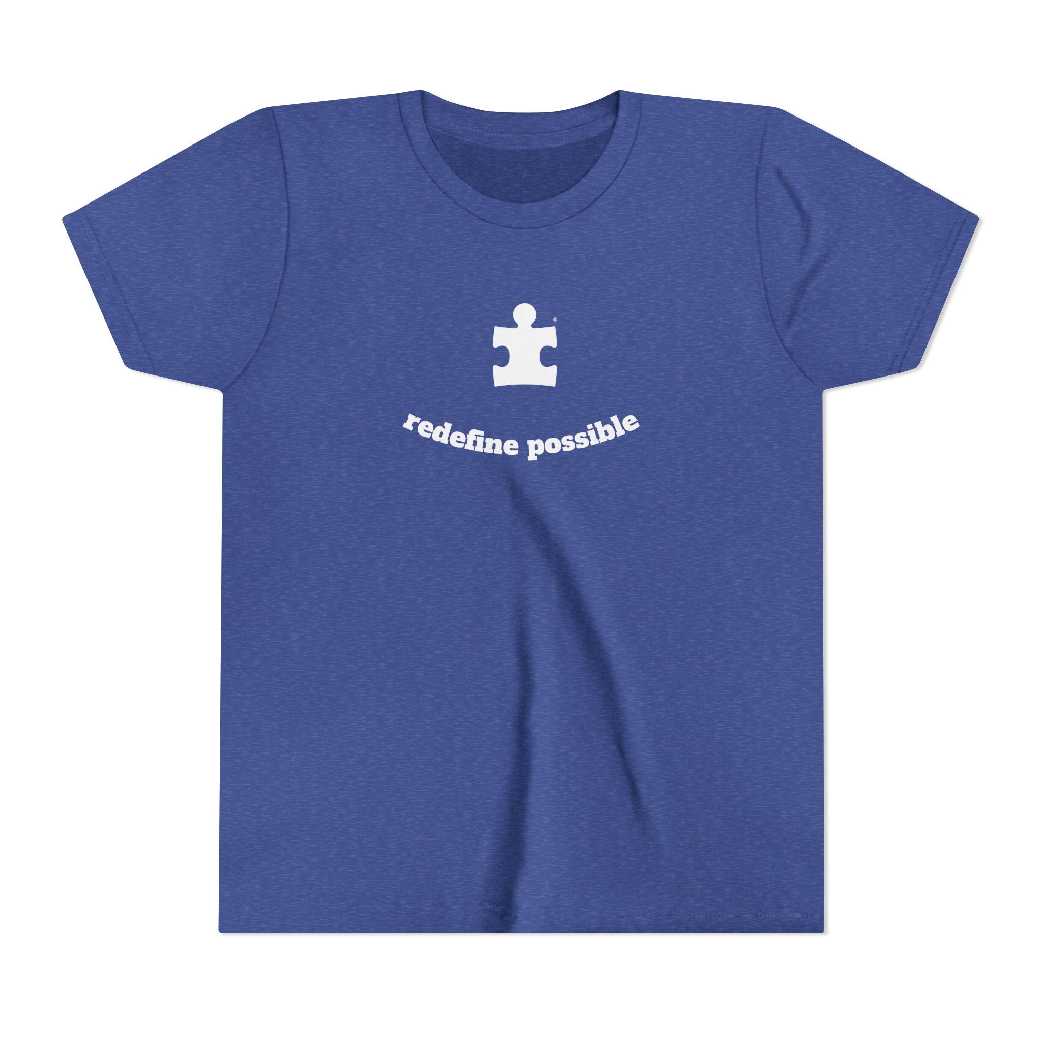 Redefine Possible Puzzle Piece Youth Tee